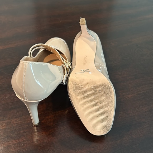 Calvin Klein Women’s Heel Cream baby pink color Size 6 Excellent condition - Picture 12 of 15